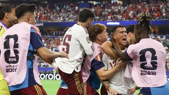 Locura total de la Roja con el gol de Pedro Porro Locura total de la Roja con el gol de Pedro Porro