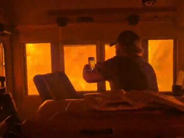 Pasajeros atrapados en un tren por un incendio en Ontario, Canad&aacute;