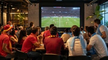 Argentina.- Marbella autoriza de forma excepcional la instalaci&oacute;n de pantallas y veladores para la final del Mundial