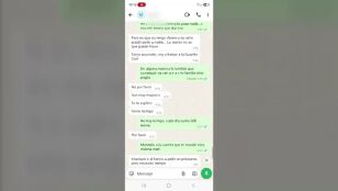 Los mensajes de la banda que ofrec&iacute;a falsos servicios sexuales y amenazaba con sicarios: "Iremos a por tu familia"