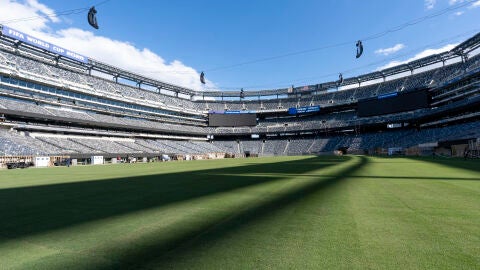 Fotograf&iacute;a del pasado 7 de mayo, en la que puede verse el estadio MetLife, escenario de juego de la final del Mundial de Estados Unidos, M&eacute;xico y Canad&aacute; entre Espa&ntilde;a y Argentina. 