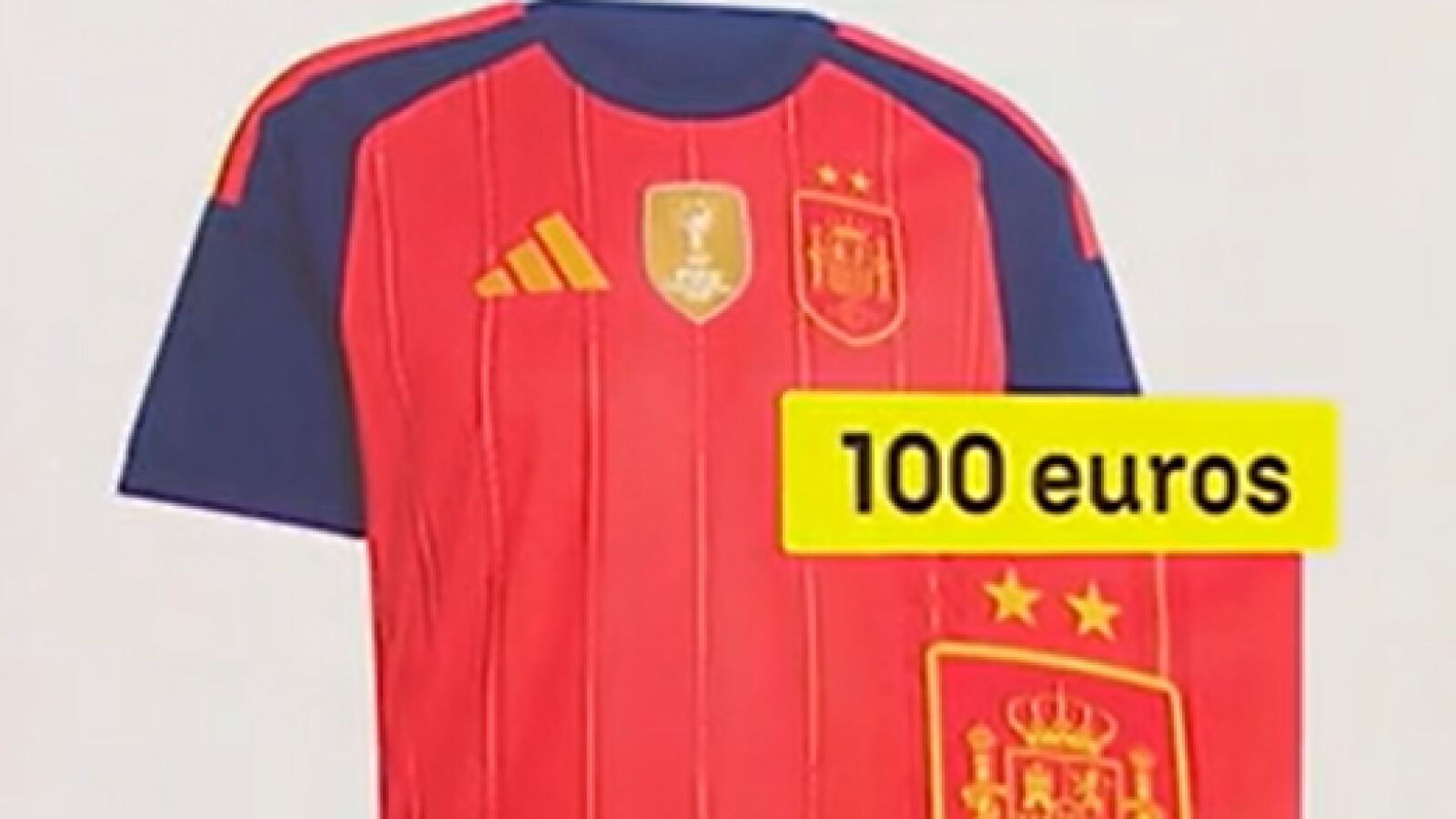 Máxima expectación ante la salida a la venta de las camisetas de la selección española con la segunda estrella