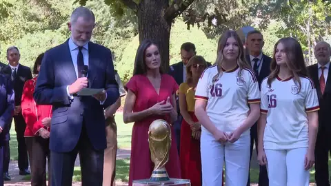 Las palabras del rey a la selección Las palabras del rey a la selección