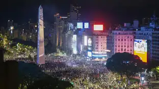 Aficionados argentinos en Buenos Aires Aficionados argentinos en Buenos Aires