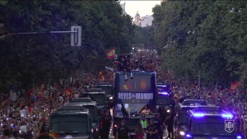 Imagen de los jugadores de la Selecci&oacute;n