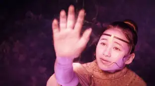 Kaylee Hottle, en una de sus películas Kaylee Hottle, en una de sus películas