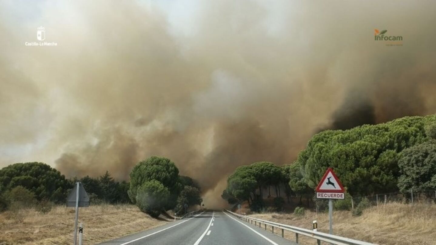 Incendio en Almorox