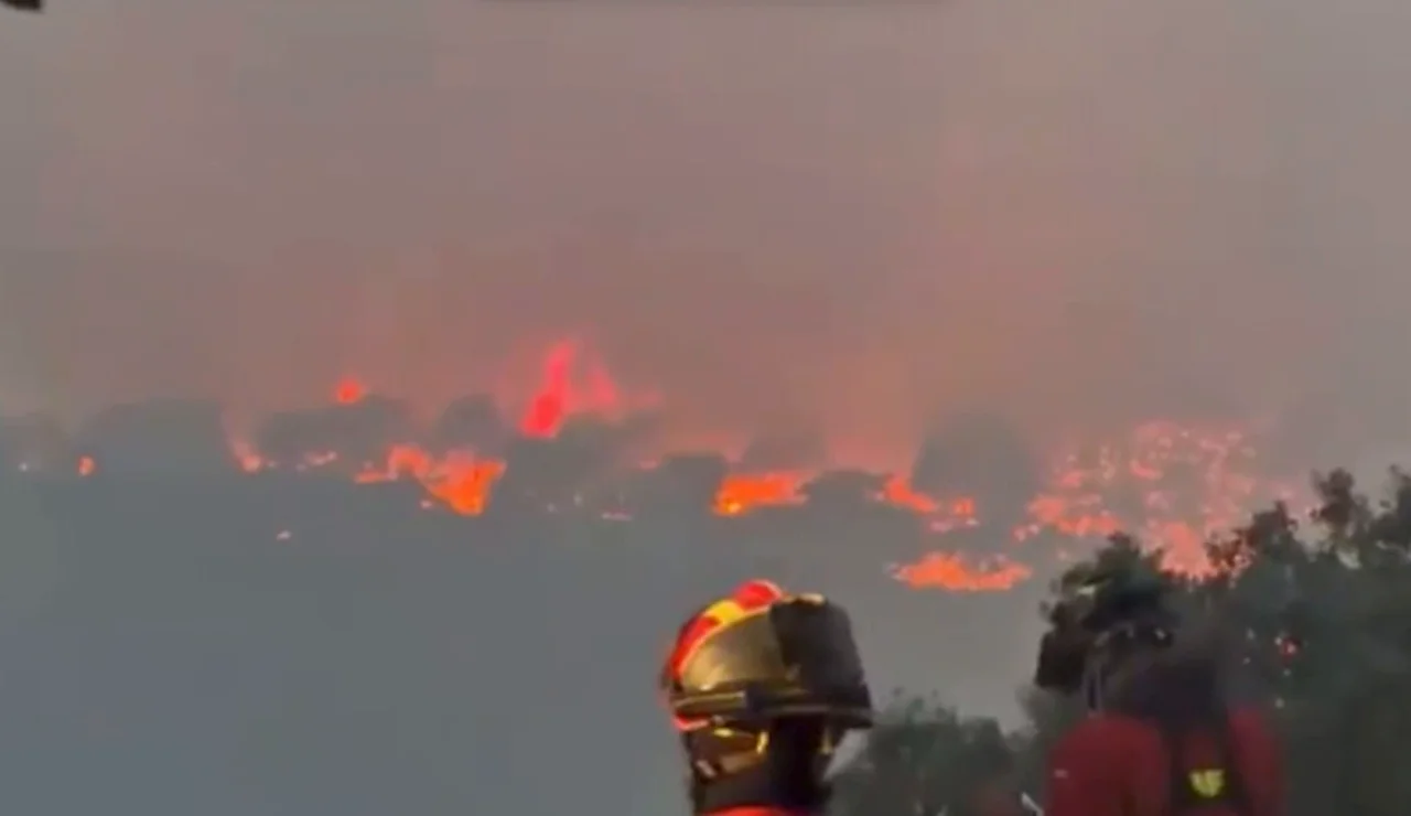 Incendio en Almorox, Toledo