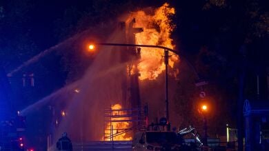 Ocho heridos, dos de ellos graves, por una explosión de gas en Barcelona
