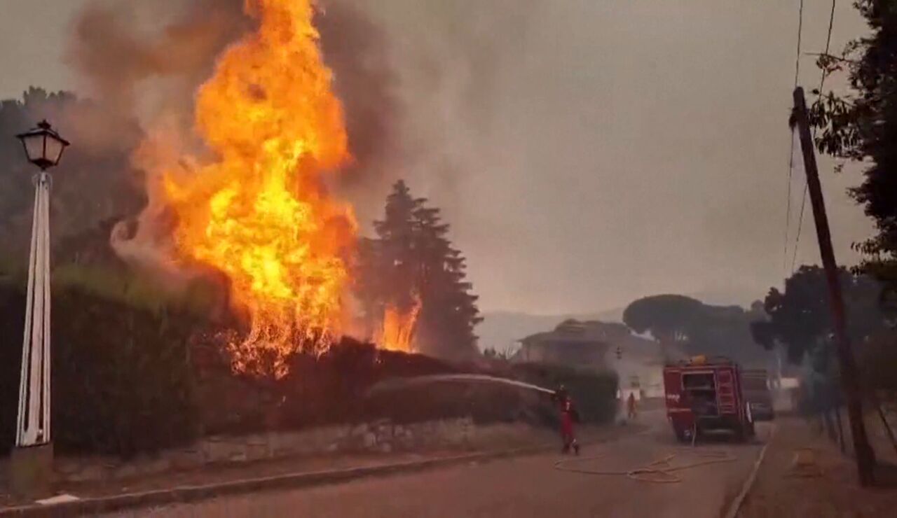 Los incendios de la Comunidad de Madrid 