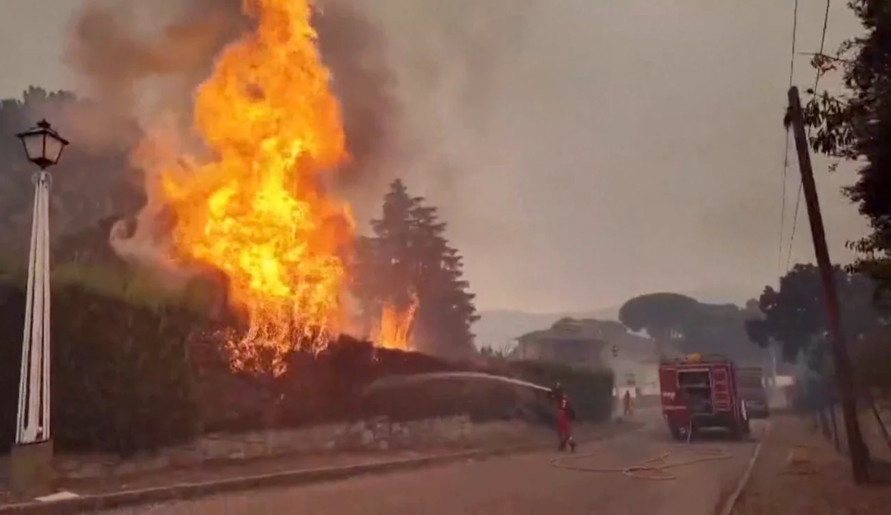Los incendios de la Comunidad de Madrid