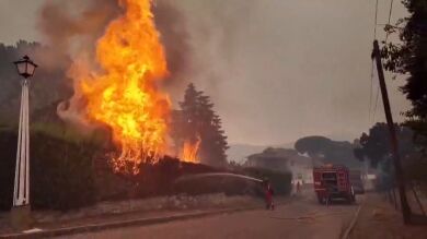 Los incendios de Madrid 