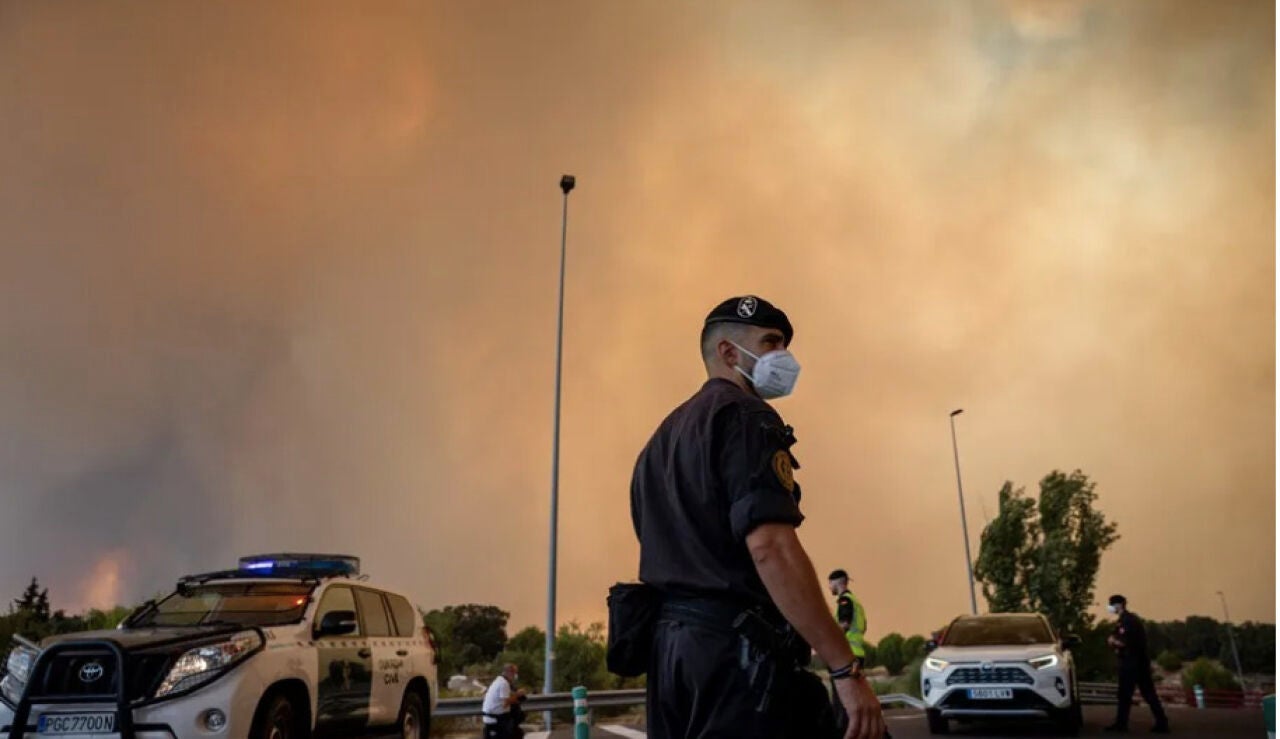 Incendios en Madrid