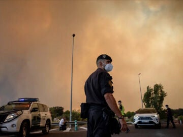 Incendios en Madrid