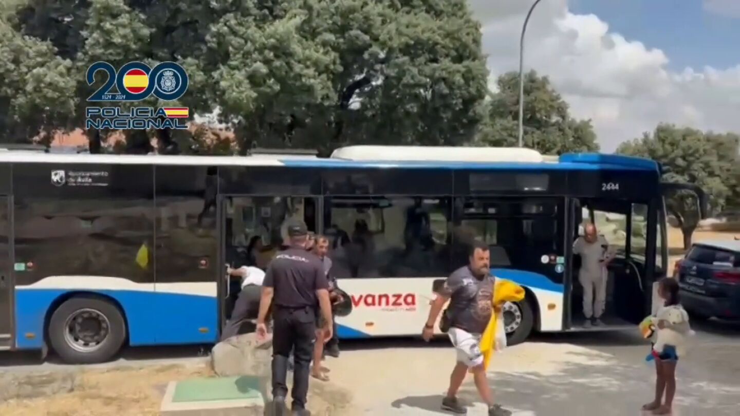 La Escuela Nacional de Policía en Ávila acoge a más de 1.100 personas desalojadas