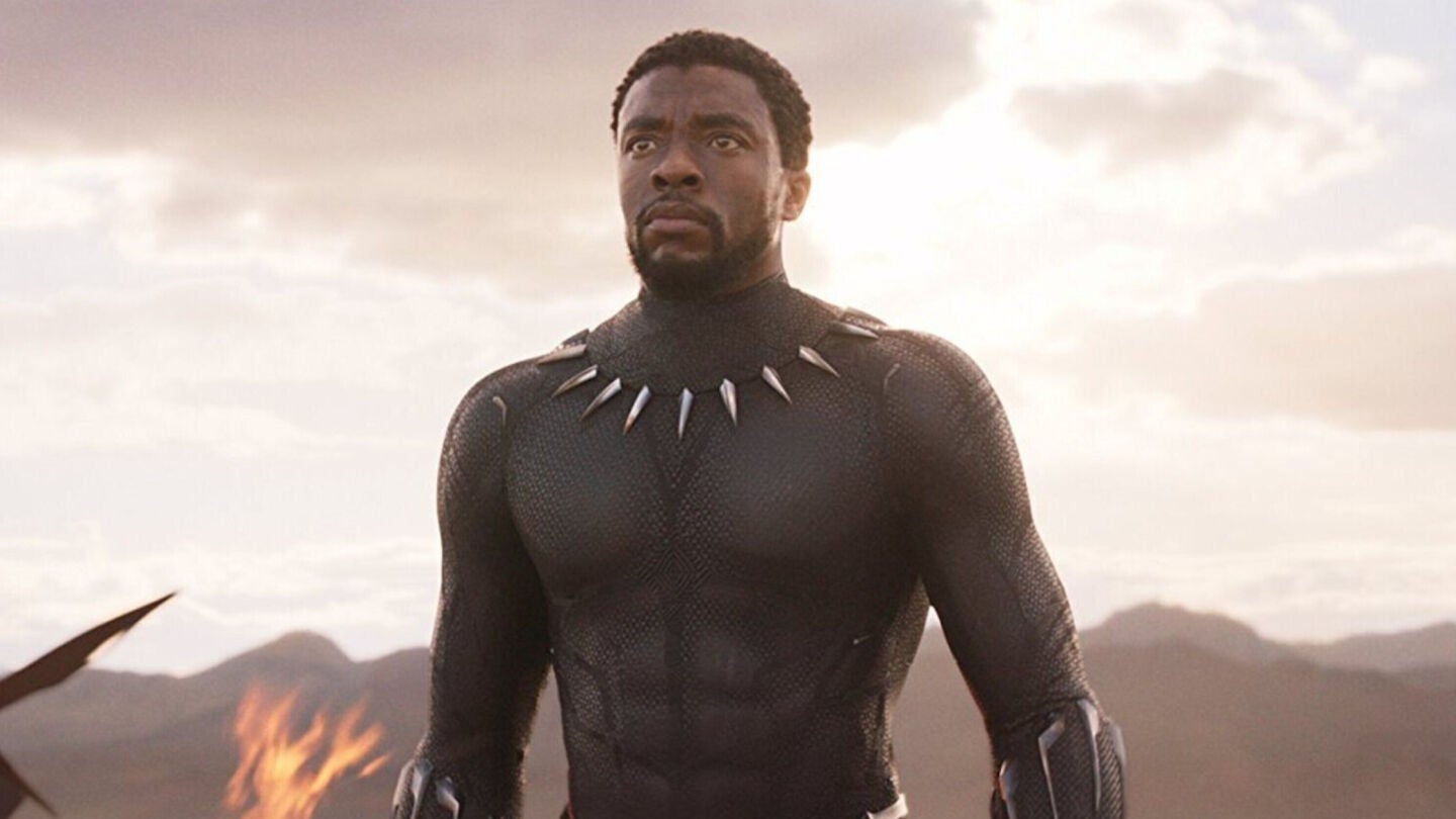 Chadwick Boseman en Black Panther