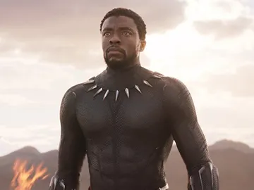 Chadwick Boseman en Black Panther Chadwick Boseman en Black Panther