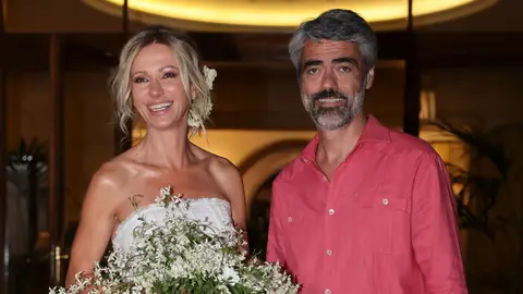 Susanna Griso y Luis Enríquez en su boda Susanna Griso y Luis Enríquez en su boda