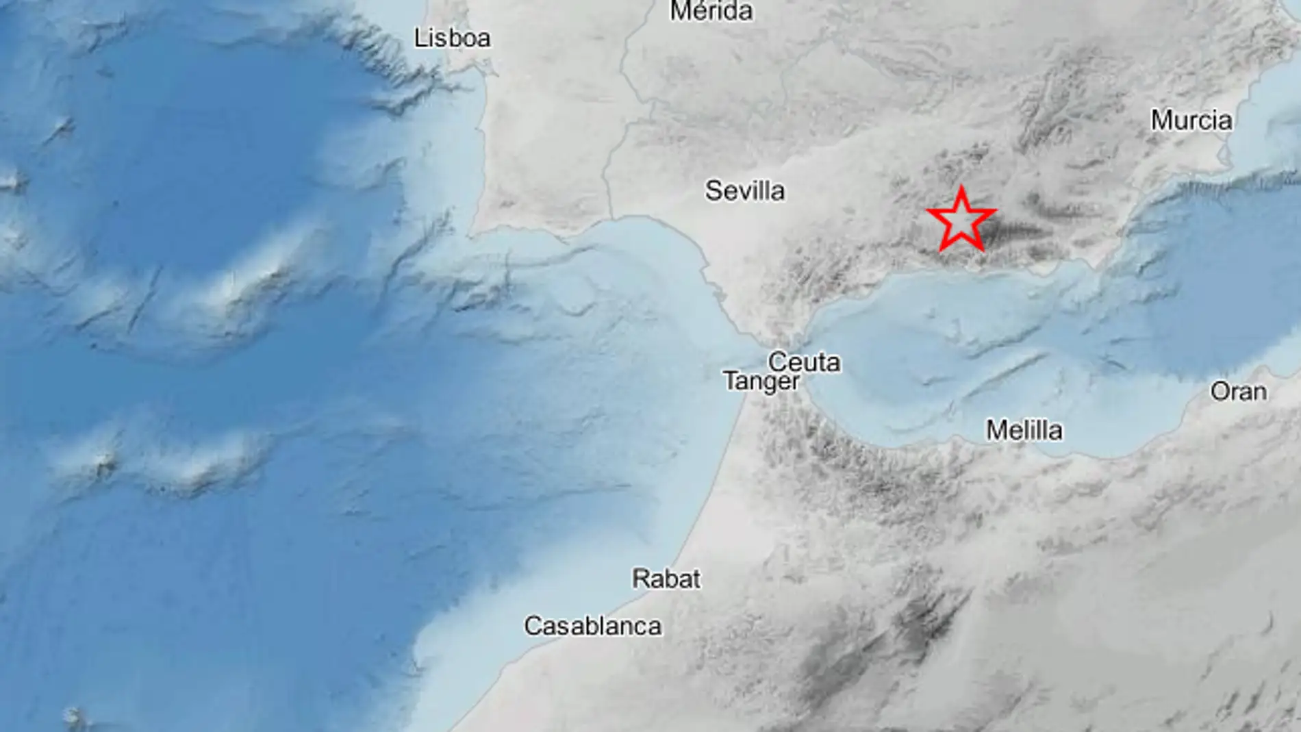 Registrado un terremoto de magnitud 3,6 en Granada Registrado un terremoto de magnitud 3,6 en Granada