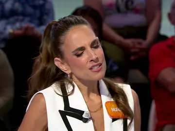 Nuria Fergó canta en Pasapalabra su último tema y se lleva la ovación del público Nuria Fergó canta en Pasapalabra su último tema y se lleva la ovación del público