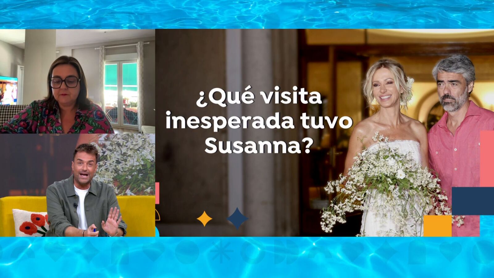 Un invitado sorpresa y la entrega del ramo a una invitada muy especial: así fue la boda de Susanna Griso y Luis Enriquez 