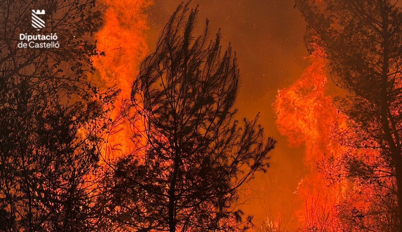 Incendio Castell&oacute;n