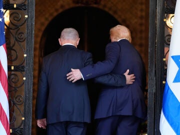 Benjamin Netanyahu y Donald Trump