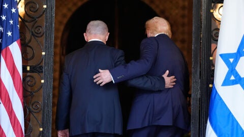 Benjamin Netanyahu y Donald Trump