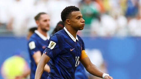 Kylian Mbapp&eacute;, en la final de consolaci&oacute;n ante Inglaterra