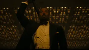 Michael B. Jordan en El secreto de Thomas Crown Michael B. Jordan en El secreto de Thomas Crown