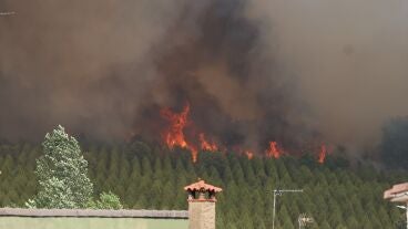 Incendio en Castilla y Le&oacute;n