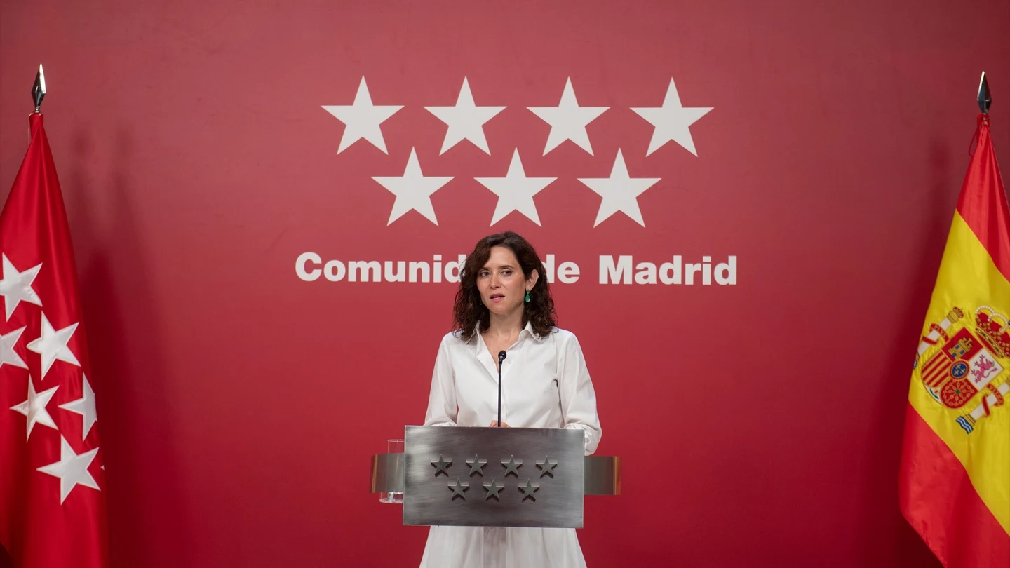 La presidenta de la Comunidad de Madrid, Isabel Díaz Ayuso. La presidenta de la Comunidad de Madrid, Isabel Díaz Ayuso.