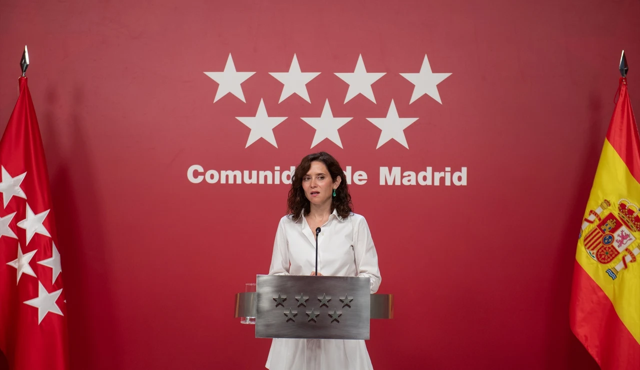 La presidenta de la Comunidad de Madrid, Isabel Díaz Ayuso.