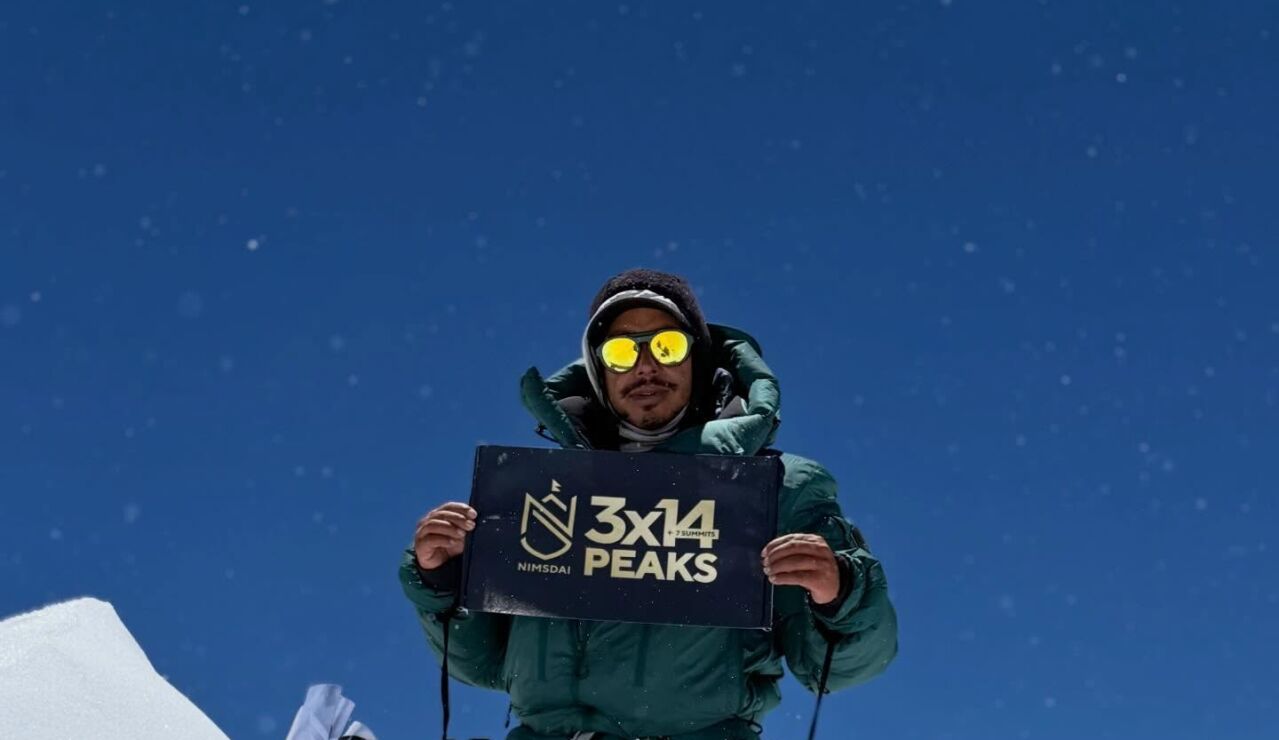 El alpinista Nirmal Purja
