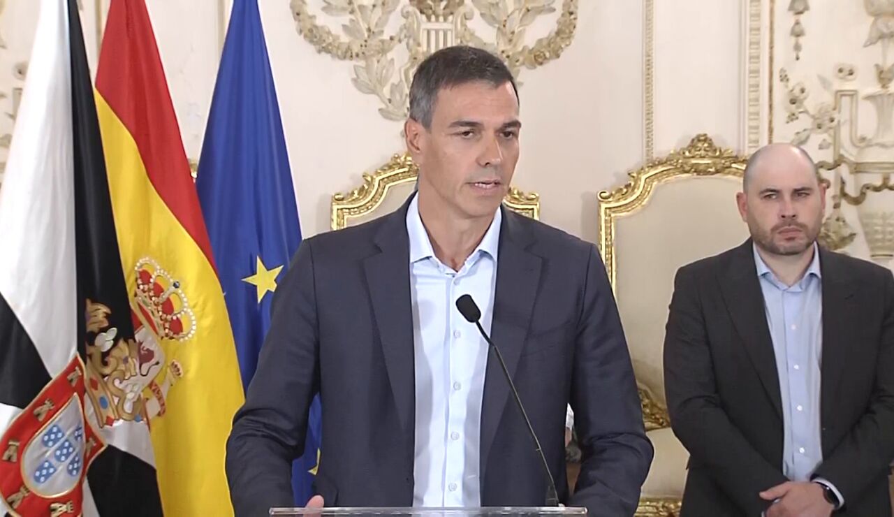Pedro S&aacute;nchez comparece en Ceuta por la crisis migratoria