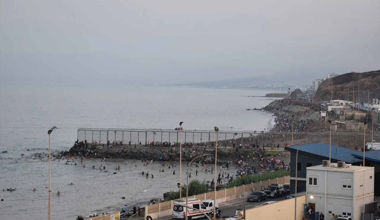 Crisis migratoria Ceuta
