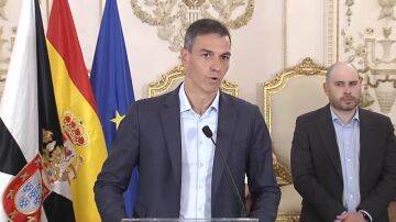El presidente del Gobierno, Pedro S&aacute;nchez, comparece ante la entrada masiva de inmigrantes.