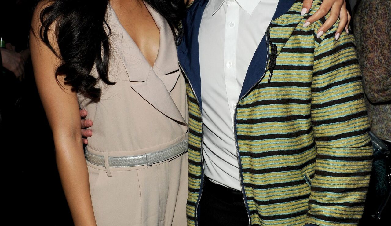 Naya Rivera y Kevin McHale de Glee