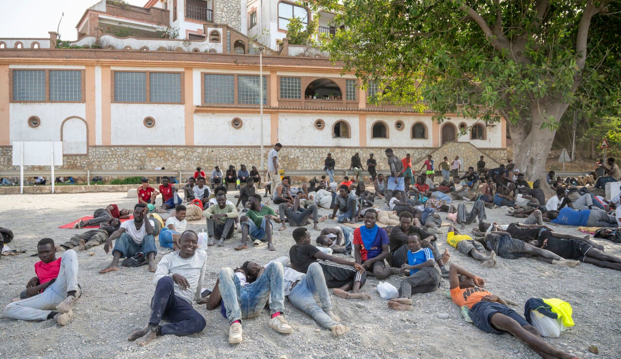 Migrantes en Ceuta