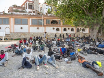 Migrantes en Ceuta
