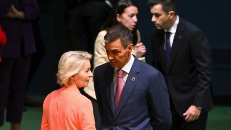 Von der Leyen y S&aacute;nchez