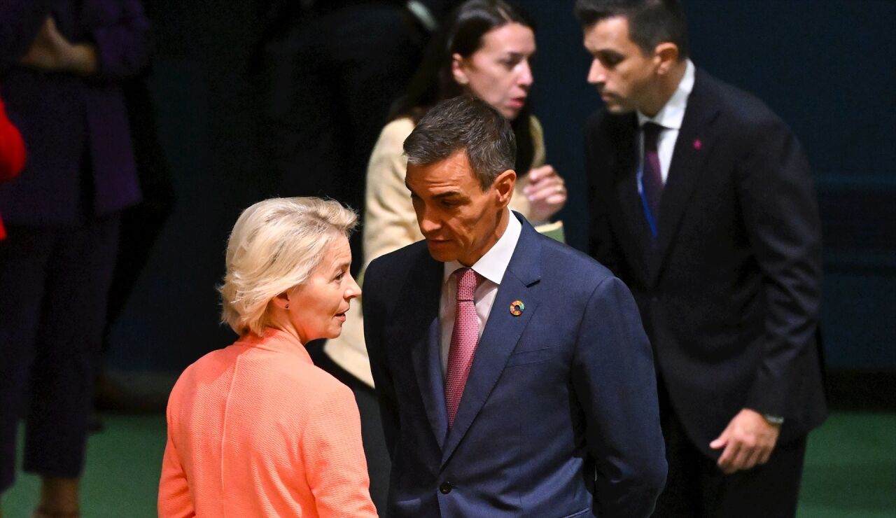 Von der Leyen y S&aacute;nchez
