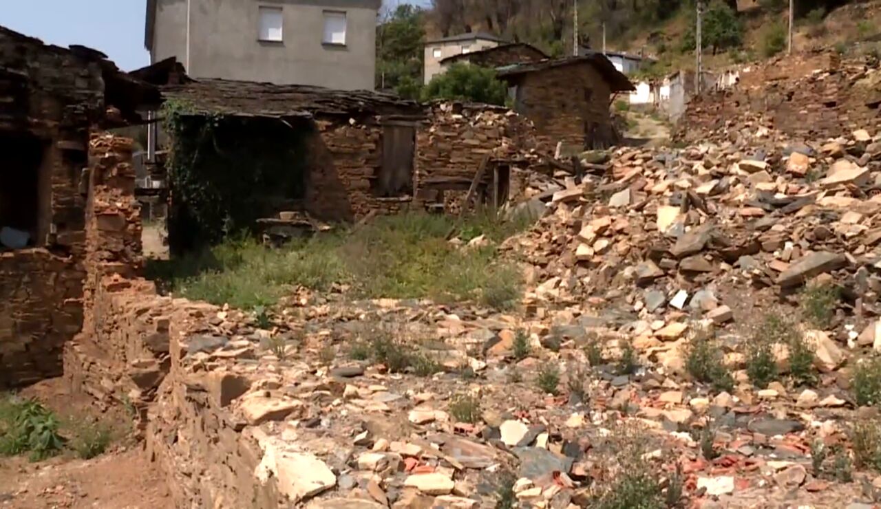 Una casa de la aldea de San Vicente de Leira en Ourense