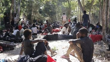 Migrantes en Ceuta