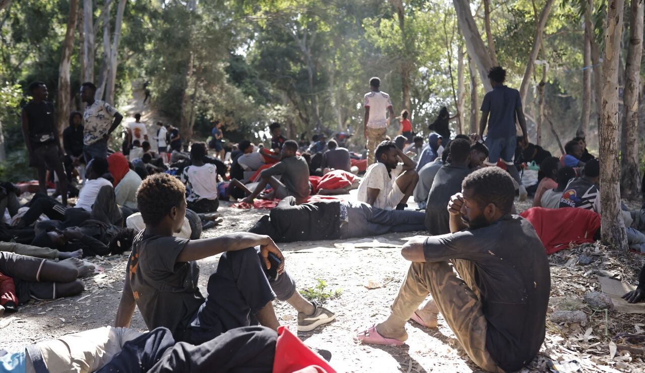 Migrantes en Ceuta