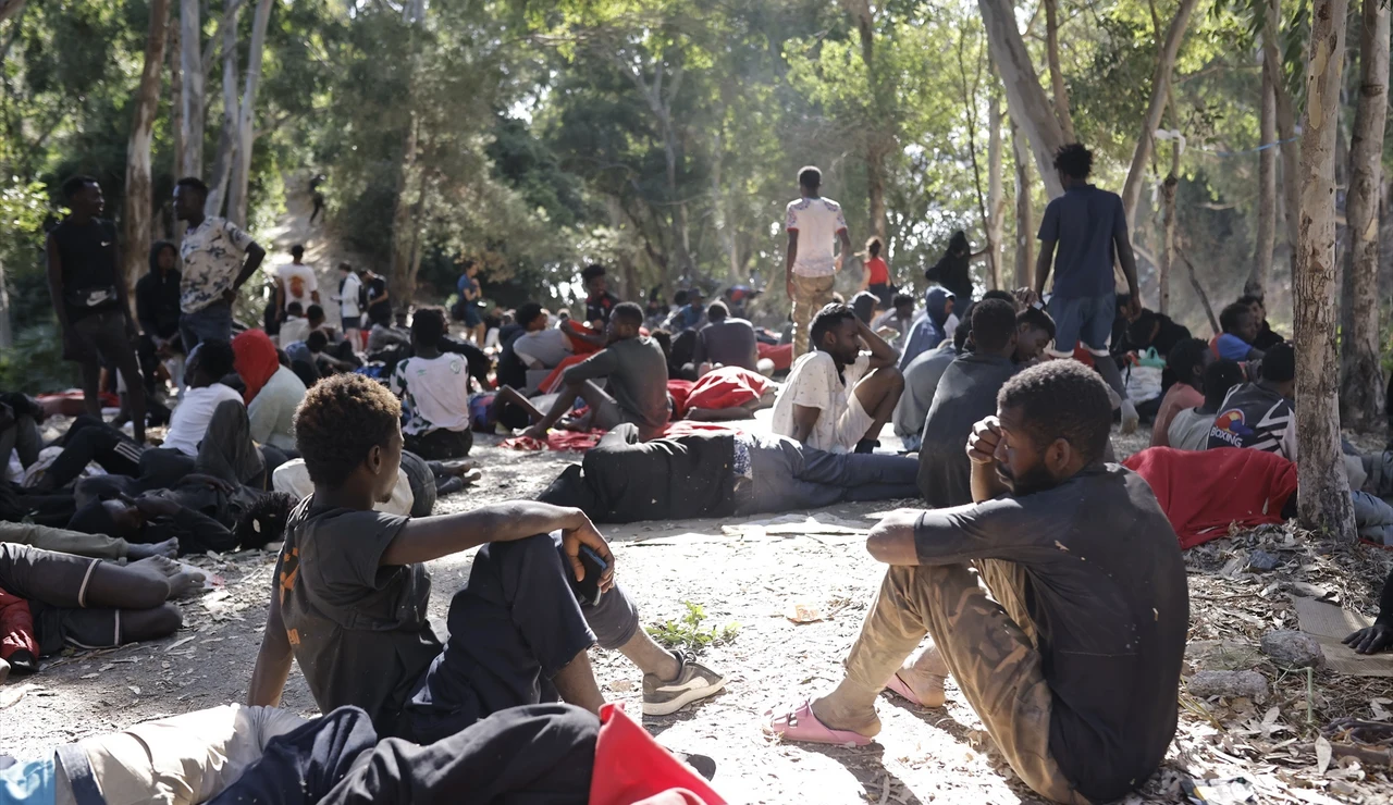 Migrantes en Ceuta