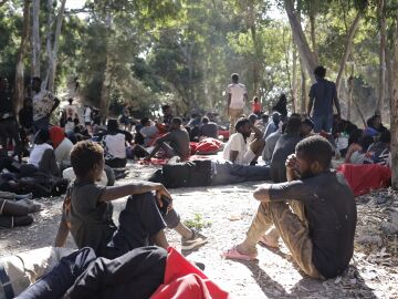 Migrantes en Ceuta