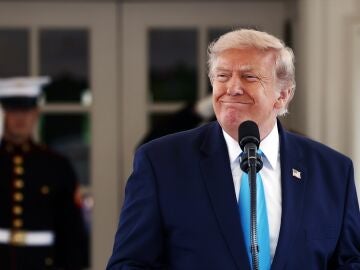 El presidente de EE.UU., Donald Trump, en la Casa Blanca..