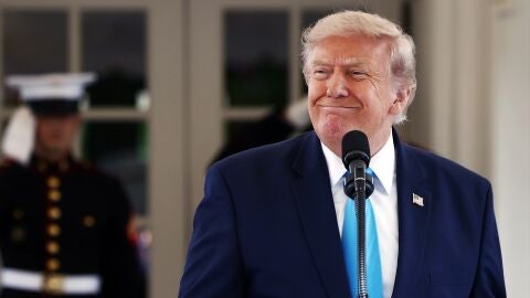 El presidente de EE.UU., Donald Trump, en la Casa Blanca..