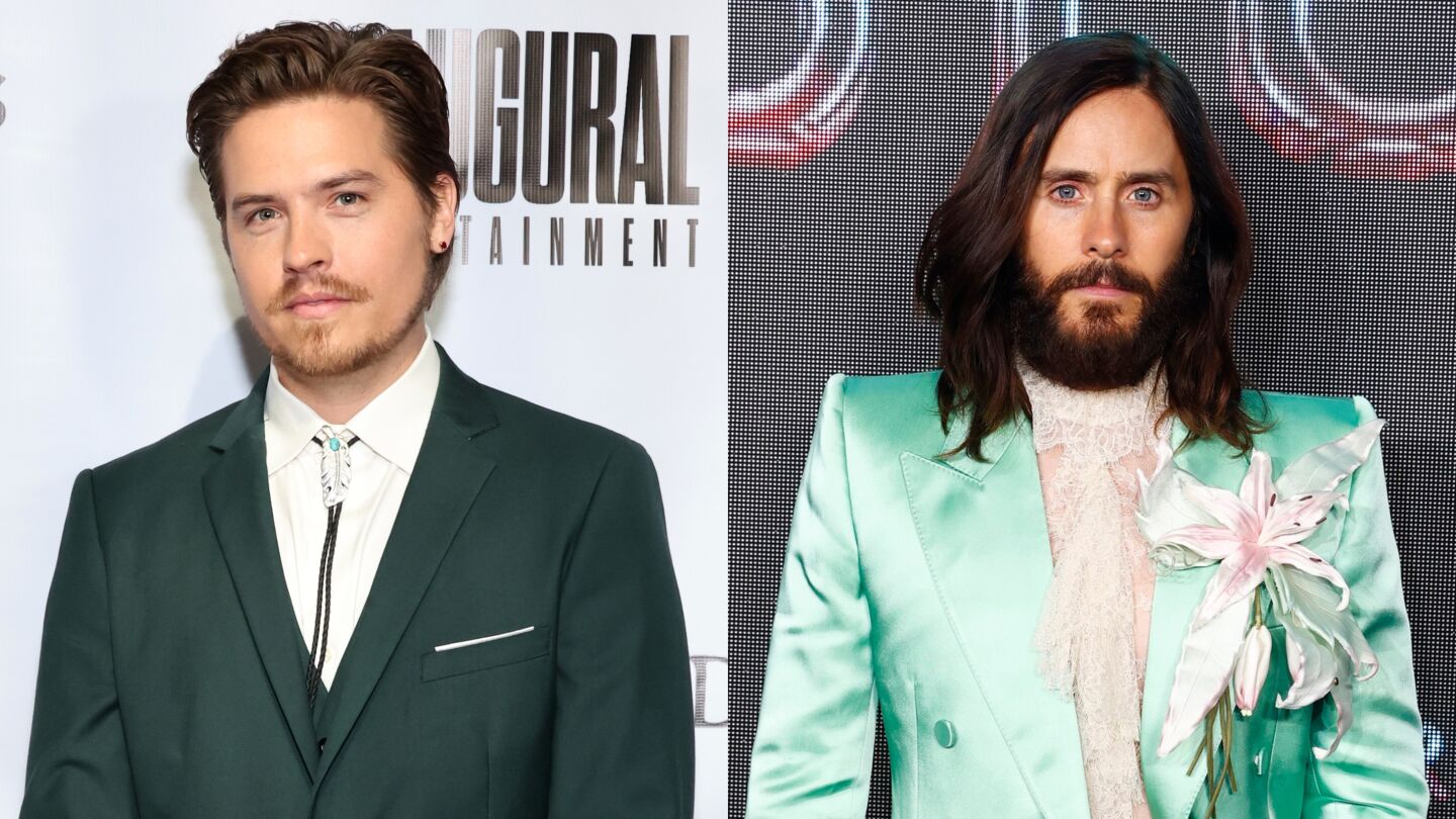 Dylan Sprouse y Jared Leto